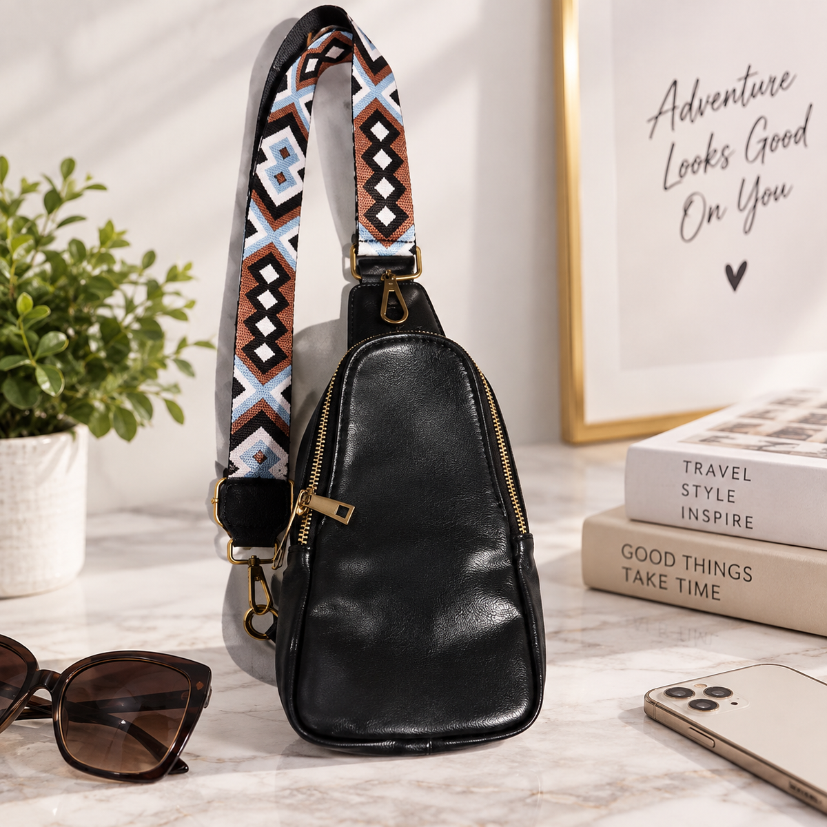 Hands-Free Mini Crossbody Bag