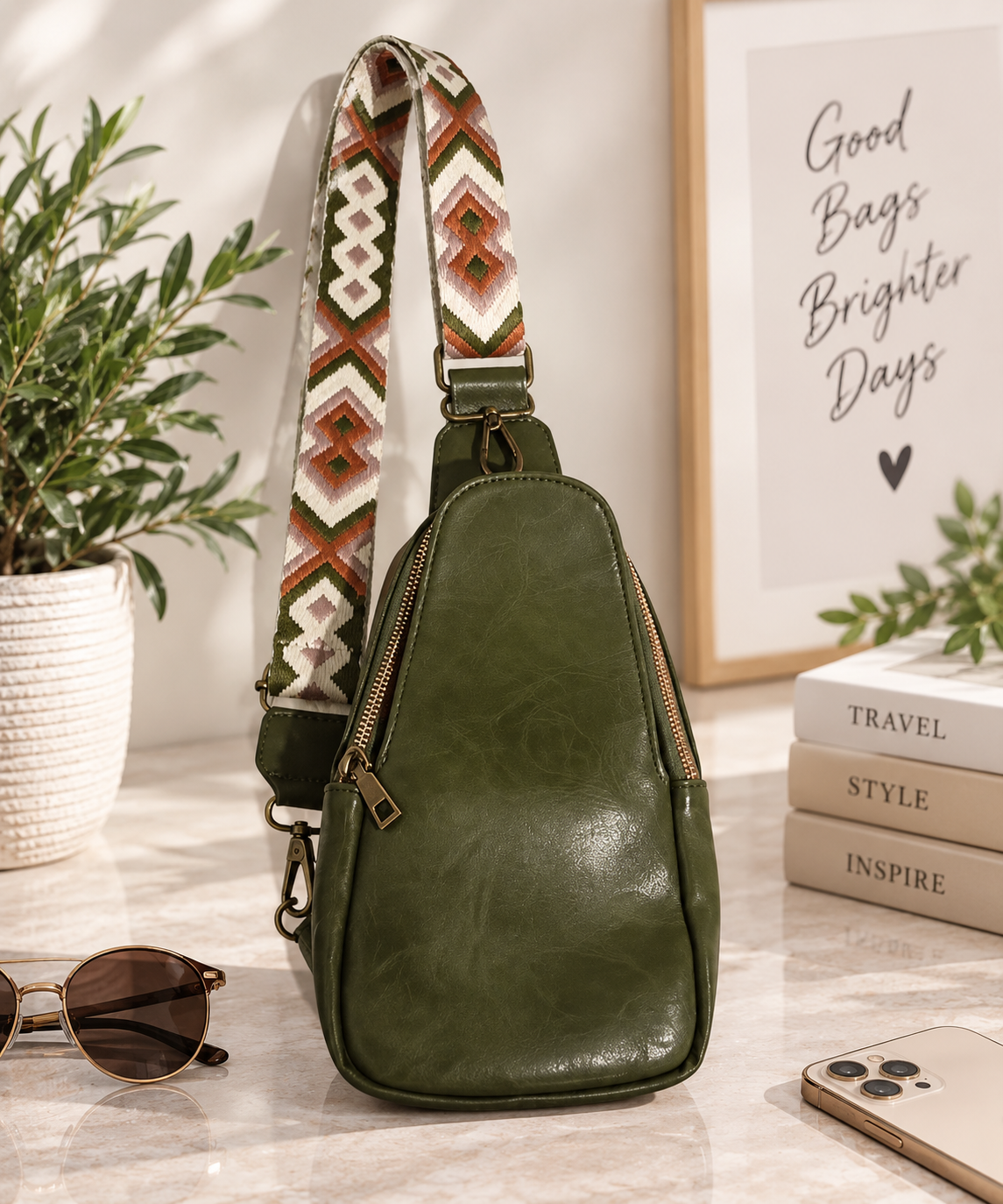 Hands-Free Mini Crossbody Bag