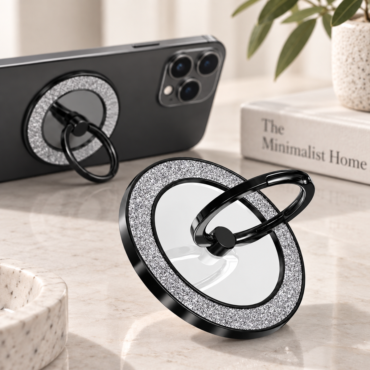 Magnetic 360° Rotating Cell Phone Ring