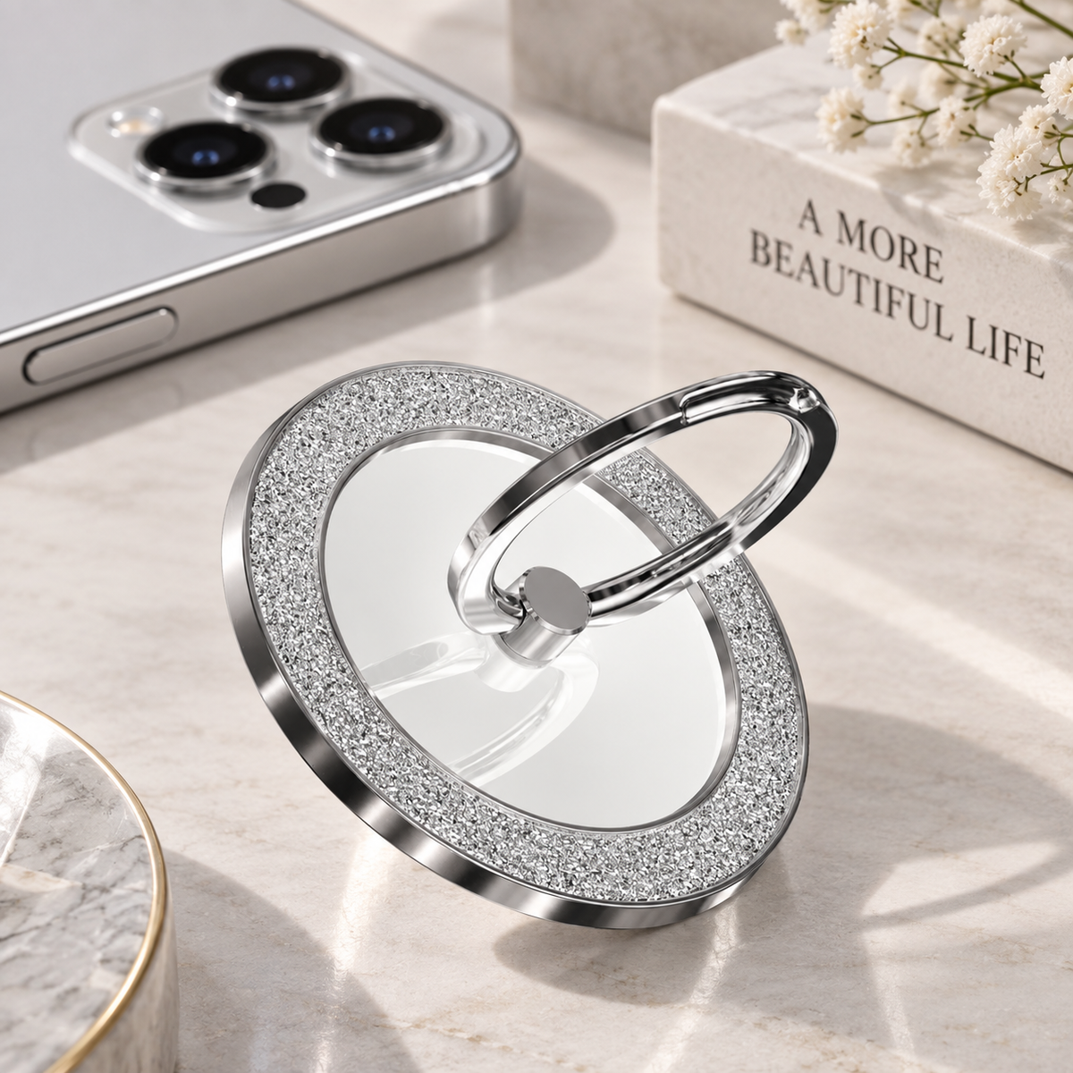 Magnetic 360° Rotating Cell Phone Ring
