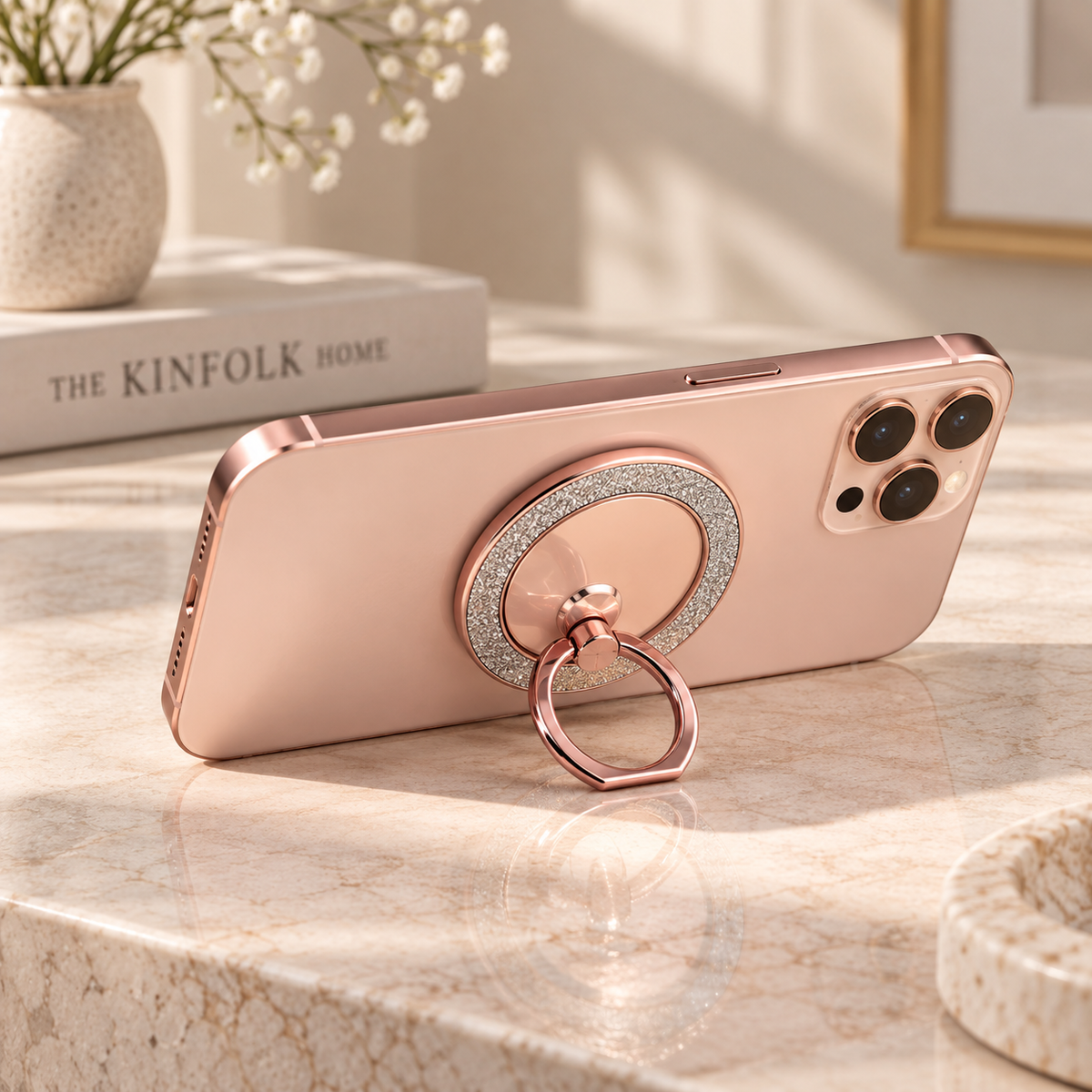 Magnetic 360° Rotating Cell Phone Ring