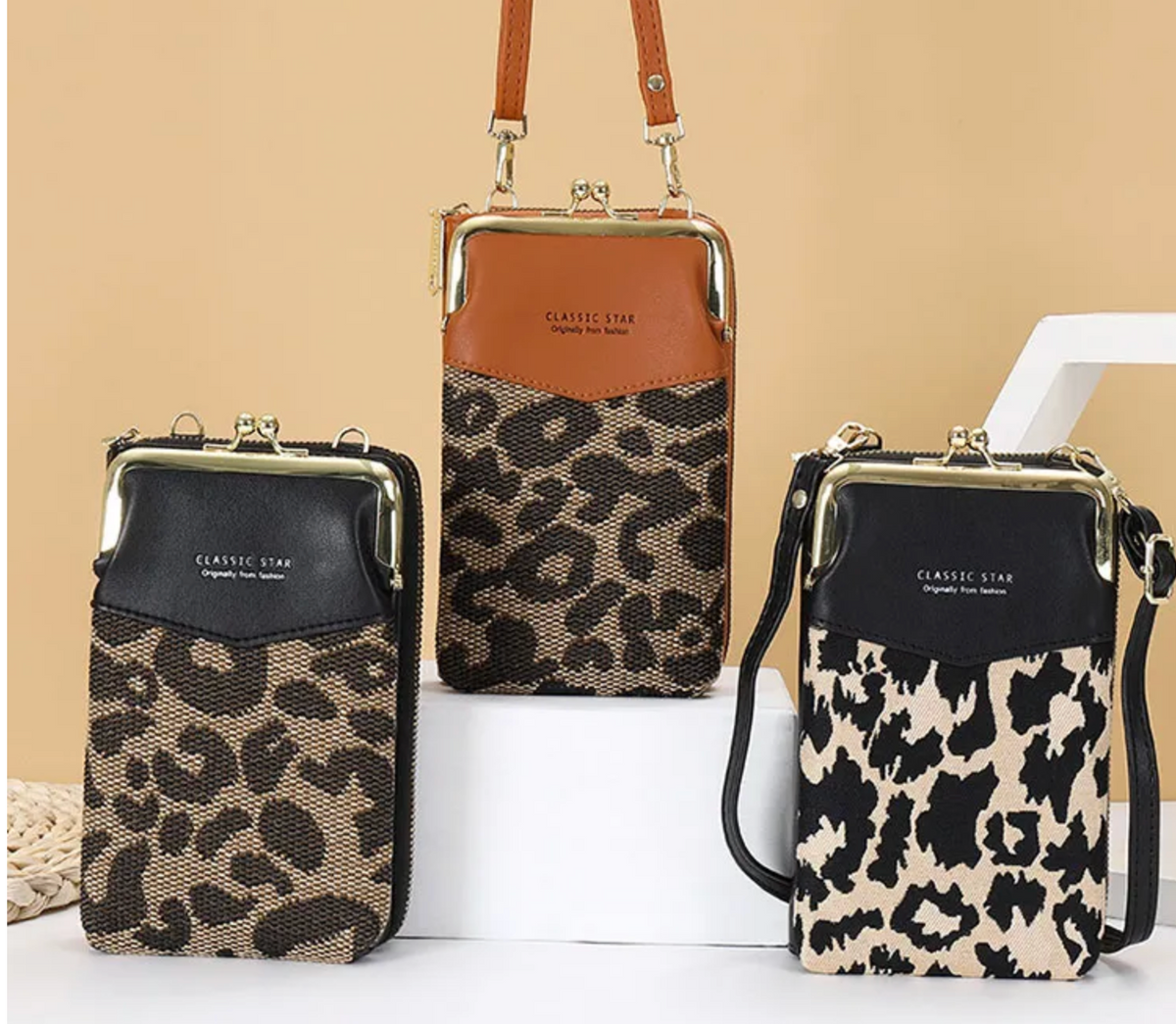 Convertible Cell Phone Crossbody Bag